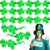 LUKBERA 12 PCS St. Patrick’s Day Shamrock Sunglasses, Shamrock Glasses for Irish Saint Patrick’s Day Party Favors Costume Accessories