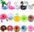 Inflatable Drink Holder, 15 Pack Drink Floats Inflatable Cup Holders Flamingo Coasters for Swimming Pool Party