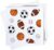 Sports Napkins Assorted Ball Design 3-Ply Paper Football Soccer Basketball Baseball Party Supplies for Game Day Birthdays Pack of 20
