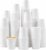 8 oz 200 Count Disposable Paper Coffee Cups, White Hot/Cold Beverage Drinking Cup for Water Juice or Tea, Office Bathroom Home Travel, 200 Count