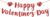 Happy Valentines Day Banner, Glitter Valentines Day Decorations, Red Happy Valentine’S Day Banner Valentine’S Day Sign Party Supplies