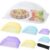 7 Pack Colorful Food Covers Food Tent for Outside Mesh to Keep Bugs away, Reusable Collapsible Food Nets(40×24*1,17×17*2,14×14*2,12×12*2) including Carry Bag,Ideal for Picnic Party BBQ Wedding Fruit