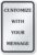 “Add Your Own Message” Customizable Sign By SmartSign | 12″ x 18″ Aluminum