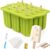Popsicles Molds, MEETRUE 12 Pieces Silicone Popsicle Molds Easy-Release BPA-free Popsicle Maker Molds Ice Pop Molds Homemade Popsicle Ice Pop Maker with 50PCS Popsicle Sticks+Cleaning Brush