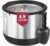 5QT/4.8L Insulated Ice Bucket for Parties, Large Capacity Double-Wall Beverage Bucket with Scoop & Lid for Champagne, Wine, Cocktail (Black)