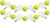 Tennis Garland Decoration – Sports Theme Birthday Party Supplies – Green & Yellow Tennis Ball Banner for Adults – Tennis Party Décor for Birthday, Sports Events, Celebrations & Team Gatherings