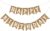 Anwyll Happy Birthday Banner – NO DIY Happy Birthday Decorations | Burlap Happy Birthday Sign Birthday Party Decorations for Women Men Girls Boys Celebration Party Backdrop Yard (Brown)