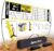 Dimples Excel 12×8 FT Professional Portable Volleyball Net Set with 4 Adjustable Height Levels (5.05–8 FT), Includes Volleyball, Pump, Carry Bag and Sandbags for Indoor/Outdoor Training
