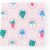 Bonjour Fête Tropical Luau Large Paper Party Napkins | 3-Ply | Dinner Lunch Size | Napkins for Hawaiian Luau, Pool Party, Summer BBQ | Premium Supplies | Pack of 20, 6.5″ Folded