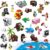 HOGOKIDS 30 Packs Party Favors for Kids – 867PCS Mini Animal Building Blocks Sets for Classroom Prizes Goodie Bag Fillers Valentines Easter Gift Exchange for Student Boys Girls Ages 6+