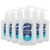 Germ-X Advanced Hand Sanitizer, 8 Fl Oz (Pack of 6), Less Drying Moisturizing Clear Gel, No Rinse Formula, Pump Bottle