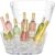 Lifewit 13L Ice Bucket for Parties 2 Pcs, Large Plastic Drink Cooler for Champagne Wine, Beer, Clear Beverage Tub for Mimosa & Cocktail Bar, Portable Chiller for Party Hosting & Serving