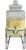 Style Setter Premium Glass Drink Dispensers with Metal Stand for Parties – Beverage Dispenser Set for Cold Drinks, Lemonade, Cocktails, Juice – Party Glass Drink Dispenser Station, Set of 1-1.5 Gal