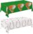 Gatherfun Baseball Party Supplies: 2-Pack Baseball Birthday Decorations with Disposable Plastic Tablecloth – Table Cover for Baseball Games & Parties, 54 x 108 Inch
