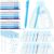 Chuangdi 50 Set Baby Shower Pens Favors for Guests It’s a Boy Girl Ballpoint Pens Thank You Cards with Organza Bags Gender Reveal Party Favors for Adult Prizes Souvenirs(Blue,It’s a boy)