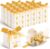 Zhanmai 60 Pcs Wedding Favor Boxes 2.5 x 2.5 x 2.5 Inch Mini Small Gift Boxes Candy with Ribbon Wedding Souvenirs for Guests Thank for You Gift Bridal Shower Party Favor(Gold)