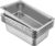 VEVOR 6 Pack Hotel Pans, Full Size 6-Inch, Stainless Steel Steam Table Pans，Anti-Jam Catering Trays for Steam Tables, for Home, Party, Restaurant, Hotel, Buffet