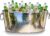 BREKX Armored XL Insulated Beverage Tub for Parties – Stainless Steel Ice Bucket, Large 6.25 Gallon Drink Cooler, Holds 24–30 Bottles, Beer, Wine & Champagne