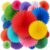 Colorful Paper Fans – Rainbow Party Decorations – Happy Birthday Decorations for Women, Men and Kids – Reusable Fiesta Party Decor by Avoseta (20 Piece Set, Assorted Sizes, Multicolor)