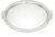 Reed and Barton Kitchen and Dining, Gallery Oval Silverplate Tray with Handles, Silverplated Material, Handwash, Serving Trays, Round Tray, Home & Kitchen Accessories (Silver, 1 Piece, 13×17 Inch)