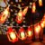 AceList 30 LED Red Lantern String Lights for Bedroom Patio Garden Holiday Home Indoor Decorations, Mini Kerosene Lights String (Warm White Light)
