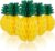 Luau Party Decorations – 5 PCS Pineapple Honeycomb Table Centerpieces for Hawaiian Themed Birthday Party Favors Supplies | Tropical Party Decorations for Summer Beach Pool