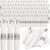 Supernal 120pack Silver Plastic Silverware,Rolled Plastic Silverware,Pre Rolled Napkins with Cutlery Set,Wrapped Disposable Cutlery Set with Napkin Perfect for Mother’s Day, Birthday, Wedding,Catering
