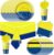 81Pcs Yellow Cartoon Party Tableware Set – Decoration & Birthday Party Supplies