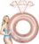 Bachelorette Pool Floats Adult, Inflatable Dimond Bride Ring Pool Float for Bachelorette Party, Engagement Party Decorations Swim Tube Favors for Beach Lake Wedding Decor Fun Toy Gifts