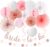 Light-Pink Rose-Gold Bachelorette Party-Decorations – 21pcs Baby Bridal Shower Banner Garland, Bride To Be Paper Streamers Lanterns,flower Tissue Pom Poms Fan Supplies,Wedding Backdrop Decor Huglony