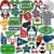 42Pcs Football Photo Booth Props Kit Game Day Decorations Sport Game Day Party Supplies Decorations