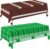 Football Party Decorations Disposable Tablecloth Plastic Touchdown Table Cover for Birthday Football Party Games Decoration 54 X 108Inch，2 Pack