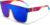 FEISEDY Sunglasses for Women Men, Fashion Mirrored Single Lens, Driving Beach Sunnies UV400 Shades B2996