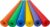 Play22 Pool Noodles Foam 6 Pack – Extra Dense Foam Swim Noodles for Pool, Lake & Float Training – 6 Bright Colors – Durable, Multi-Use Water & Exercise Tubes