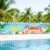 Hello Summer Banner Extra Large Beach Pool Banner for Outside 8.2×1.6 ft Beach Backdrop Hello Summer Party Decorations Photo Props