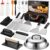 ROMANTICIST 29PCS Griddle Accessories Set – Flat Top Teppanyaki Spatula Set with Scraper, Basting Cover for Camp Chef- Home Cooking Griddle and Outdoor BBQ Gifts for Christmas