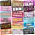 24 Designs Funny Photo Booth Props Sign Decor Double Sided Photobooth Accessoires 11×5.5 Inch Props for Photoshoot DIY PVC Selfie Signs for Graduation Birthday Wedding All Occasions Party Essentials
