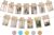 PartyHooman 1st Birthday Photo Banner for Baby from Newborn to 12 Months, First Birthday Decorations Boy or Girl Monthly Milestones Garland | 1 Year Old Photo Banner Pre-strung with Frame (Kraft)
