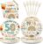 96Pcs Awesome Since 1976 Birthday Decorations 50th Birthday Paper Plates and Napkins Cheers to 50 Years Tableware Set for Women Men Back in 1976 50 Years Old Birthday Boho Party Supplies Serves 24