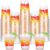 Rtteri 100 Pcs 12oz Tropical Luau Party Cups Plastic Hawaiian Coconut Tree Drinking Cups Bulk Disposable Sunset Palm Tree Tiki Drinkware for Summer Beach Party Supplies Luau Hawaiian Decorations