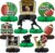 Gatherfun10PCS Football Party Decorations Football Table Centerpiece Football Honeycomb Centerpieces Table Toppers for Football Birthday Party Football Game