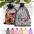 ANZNKU 50PCS Black Organza Bags, Gift Bags Small Size, Sheer Organza Bag 5×7 Inch for Christmas, Mesh Candy Bag, Small Mesh Pouches with Drawstring for Easter Party Wedding Favor