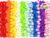 Luau Party Decorations, 36PCS Hawaiian Themed Leis Necklace Costume Accessories, Colorful Hawaiian Leis Tropical Flower Clothing Bulk