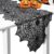 Black Lace Spider Web Table Runner