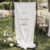 Elegant Wedding Welcome Sign Stand – Sturdy Welcome to Our Wedding Sign Holder for Seating Charts & Event Decor – A Beautiful Black Metal Easel to Welcome Guests & Celebrate Your Love