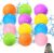 Reusable Water Balloons 12PCS – Summer Water Toys for Pool Beach & Outdoor, Self-Sealing Refillable Water Bombs for Kids Ages 3-14, Magnetic Splash Balls for Kids Fun Games & Activities