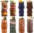 Cocktail Tiki Mugs Set Of 8 – Cute Ceramic Hawaiian Style Cocktail Glasses For Party And Tropical Tiki Bar，Mai Tai Drinkware
