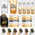 Domensi 30 Sets 40th Birthday Party Favors for Guests 2 Styles Acrylic Short Glasses 3 Colors Bottle Opener Souvenir Thank You Tags with Organza Bags Twine for Birthday Anniversary Wedding Shower