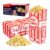 Homrelaxy 600 Pcs Popcorn Bags, 1 oz Popcorn Bags Individual Servings, Bulk Paper Pop Corn Sleeves for Pop Corn Machine, Movie Night, Cinema, Carnival, Party, Concessions (600)