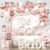 Cocomigo 330pcs Bride to Be Decorations, One-stop Set for 25 People, Includes 350gsm Plates Photo Props Cupcake Toppers Veil and Sash, Pink Bridal Shower Decorations for Female